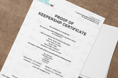 Premium Keepership Certificate